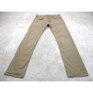 Patagonia Straight Fit All Wear Jeans Mens 31 Brown Iron Clad Stretch 31x30 *